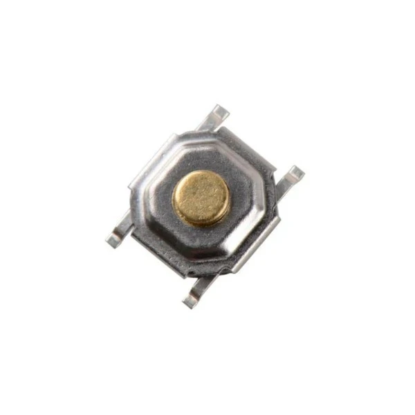 TS5220A 4Pin Round Button SPST Straight Tactile Switch SMD