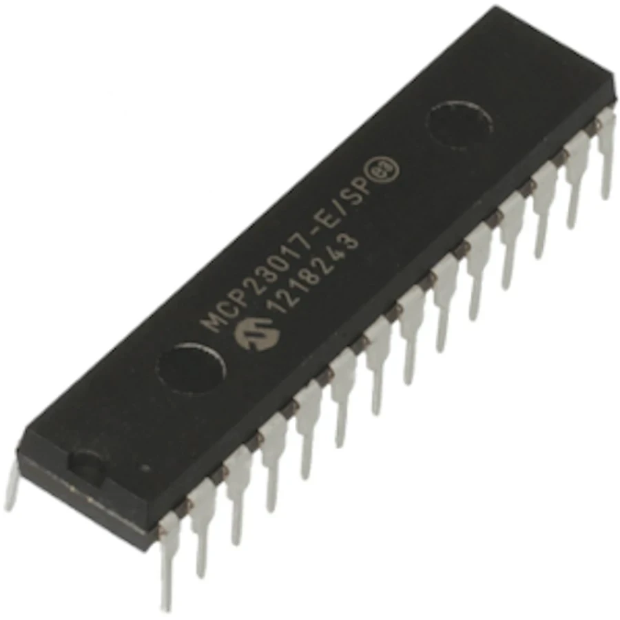 MCP23017-E/SP 16-Channel I/O Expander 5MHz IC
